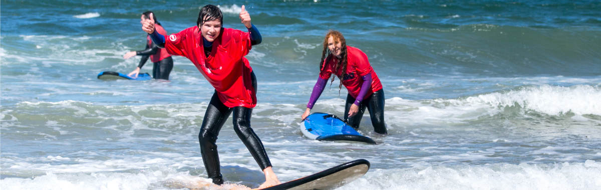 Surfer kennenlernen